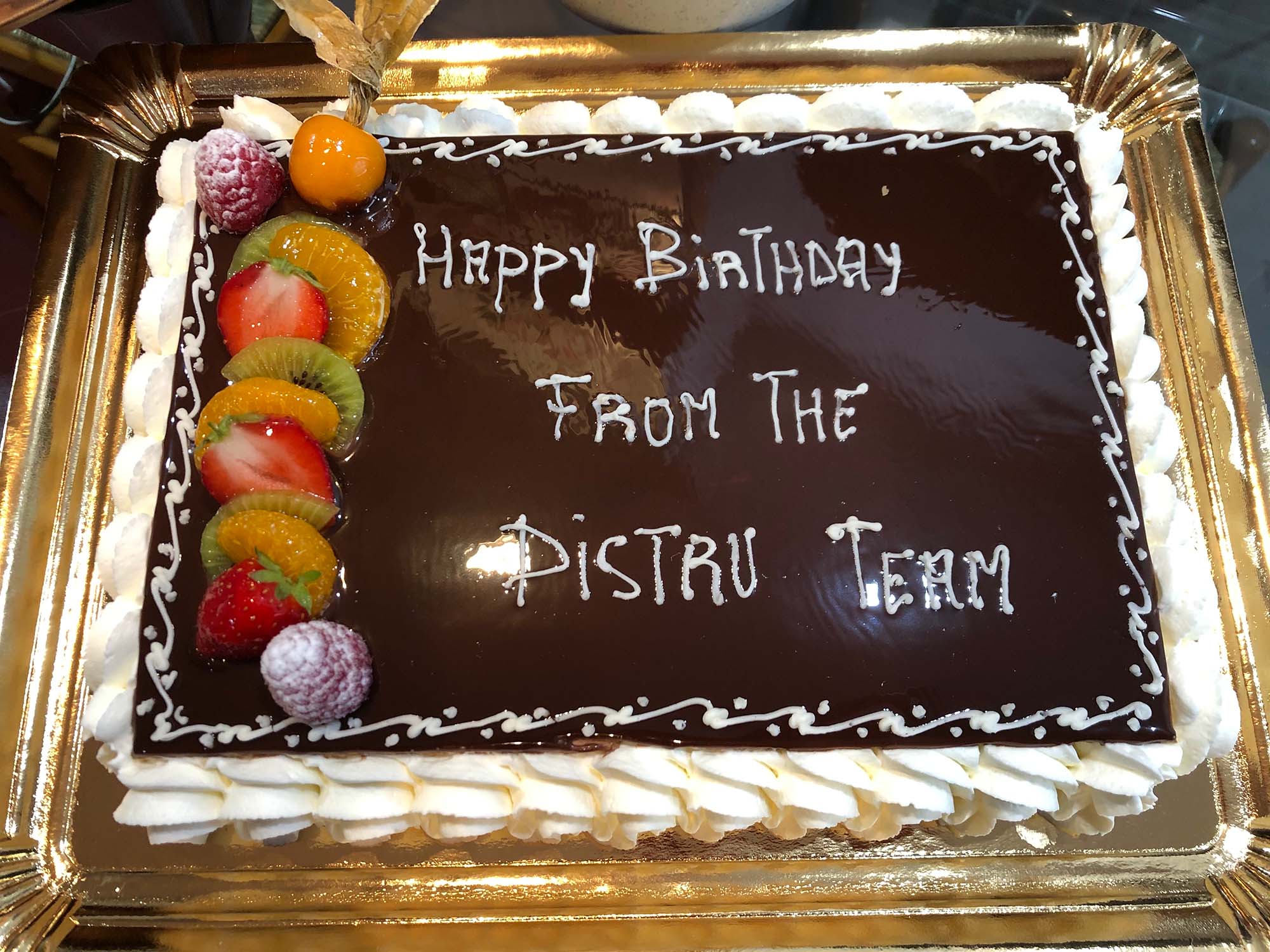 Distru Birthday Cake