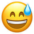 Sweat-Smile emoji